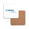 Thumbnail image for  Hardboard Coaster w/Cork Backing