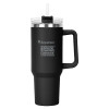 Thumbnail image for  Hippo Black Mug & Straw Lid with Twist Closure 40 oz
