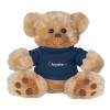 Thumbnail image for  Plush Big Paw 8 1/2 inch Brown Bear w/Navy Shirt