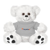 Thumbnail image for  Plush Big Paw 8 1/2 inch White Bear w/Grey Shirt