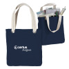 Thumbnail image for  Allie Navy Canvas Tote