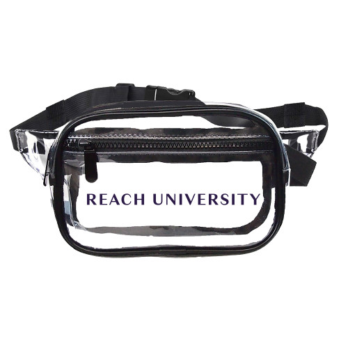  Clear Fanny Pack - Reach University Flat