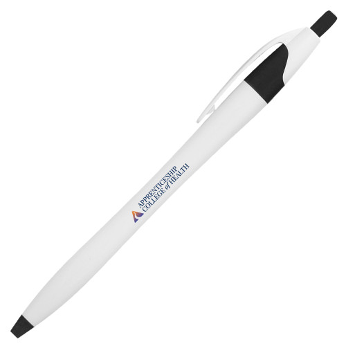  Dart White/Black Pen w/Blue Ink - Apprenticeship College of Health