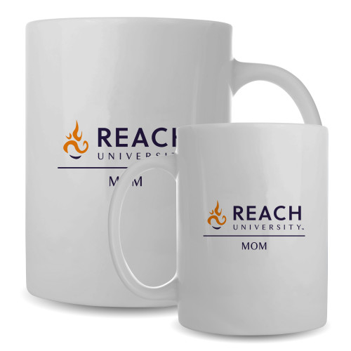  Full Color White Mug 15oz - Reach University Mom