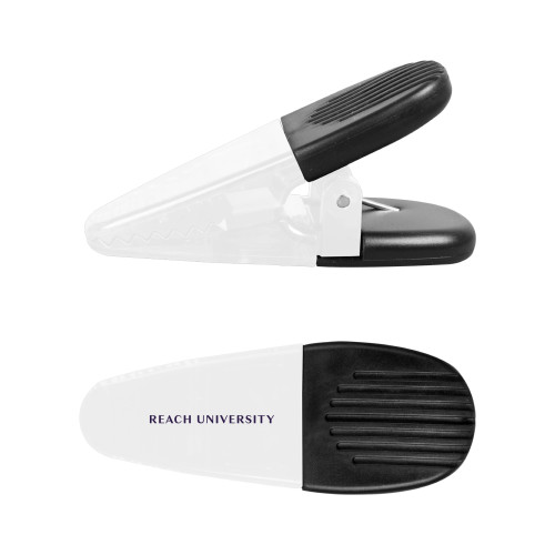  White Crocodile Clip/Magnet - Reach University Flat