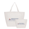 Thumbnail image for  Yaya Non Woven White Shopper Tote