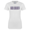 Thumbnail image for  Next Level Womens White Boyfriend Tee