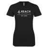 Thumbnail image for  Next Level Womens Black Boyfriend Tee