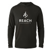Thumbnail image for  Black Long Sleeve Hooded Tee