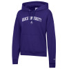Thumbnail image for  Champion Womens Purple Powerblend Pullover Hood