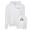 Thumbnail image for  Bella + Canvas Ash Grey Full Zip Hood