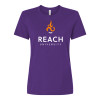 Thumbnail image for  Bella + Canvas Womens Purple Relaxed Cotton T Shirt