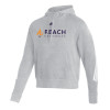 Thumbnail image for  Adidas Medium Grey Heather Pullover Hood