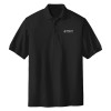 Thumbnail image for  Extended Black Silk Touch Polo