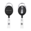 Thumbnail image for  Black Oval Retractable Badge Holder w/Clip