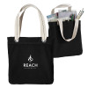 Thumbnail image for  Allie Black Canvas Tote