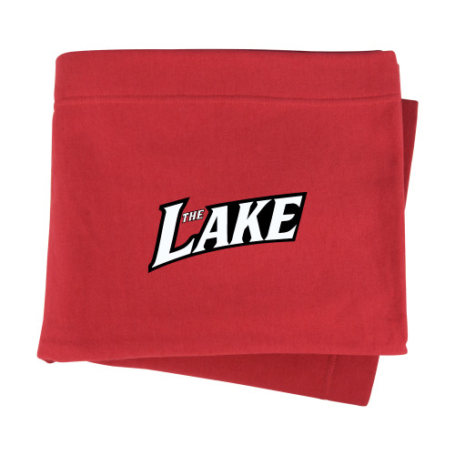 Rend Lake College Red Sweatshirt Blanket