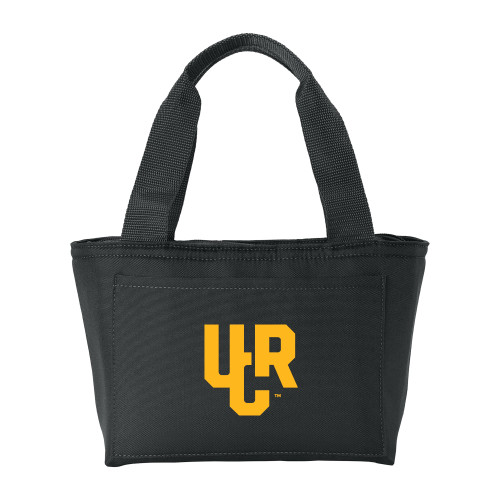  Insulated Black Lunch Tote - UCR Primary Logo - 1 Color