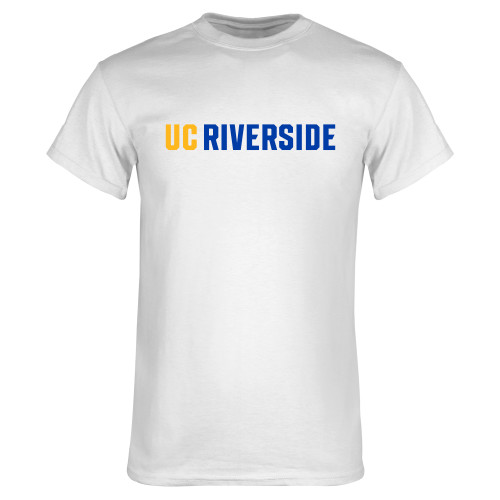  White T Shirt - UCR Primary Logo