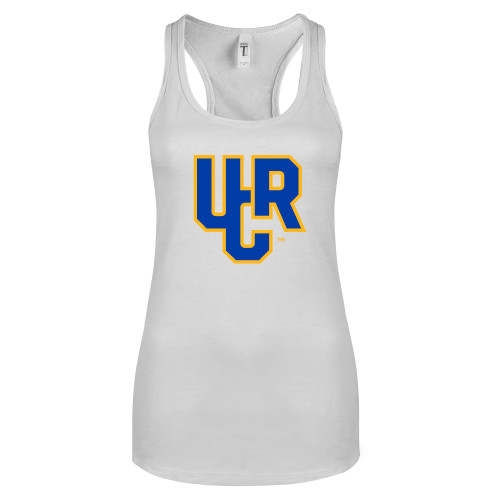  Next Level Racerback Tank White - UCR Primary Logo