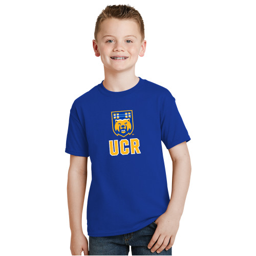  Youth Royal T Shirt - UCR Bear