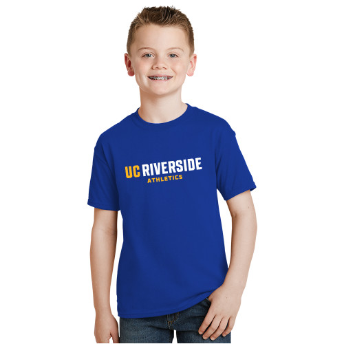  Youth Royal T Shirt - UC Riverside Athletics