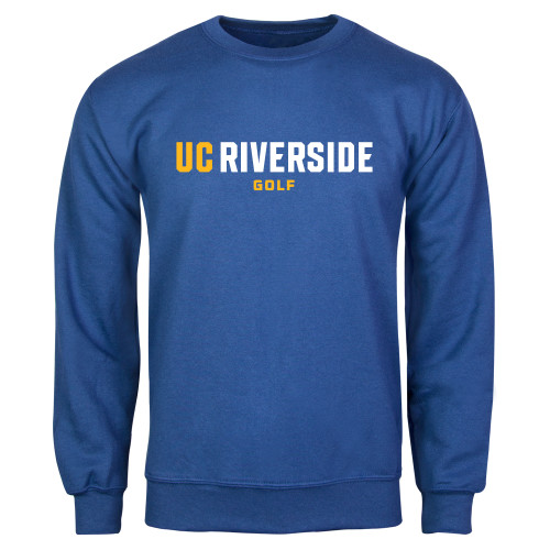  Royal Fleece Crew - UC Riverside Riverside Golf