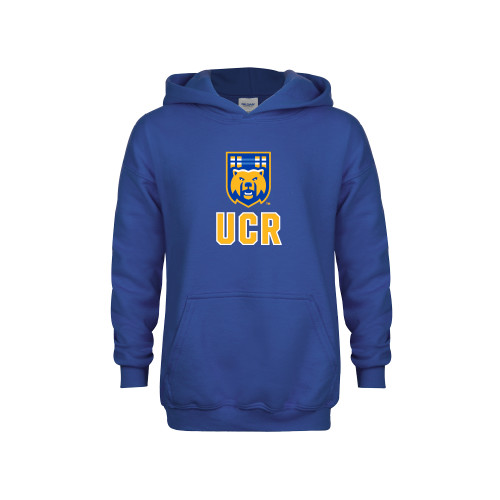  Youth Royal Fleece Hoodie - UCR Bear