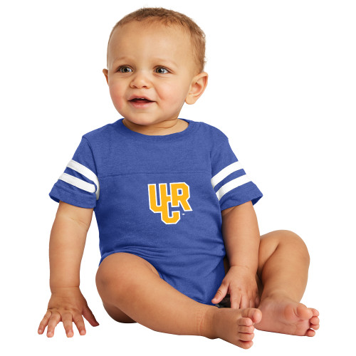  Vintage Royal Jersey Onesie - UCR Primary Logo