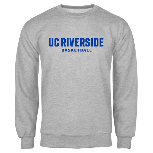  Grey Fleece Crew - UC Riverside  Basketball