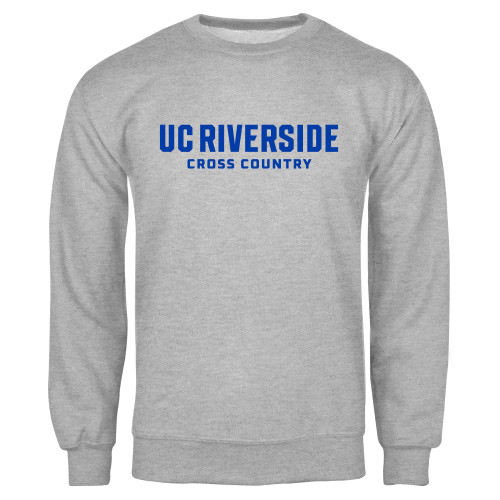  Grey Fleece Crew - UC Riverside  Cross Country