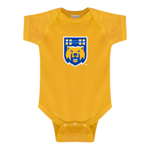  Gold Infant Onesie - UCR - Stand Alone Bear