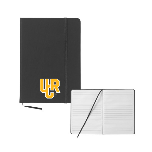  5x7 Black Hard Cover Journal - UCR Primary Logo