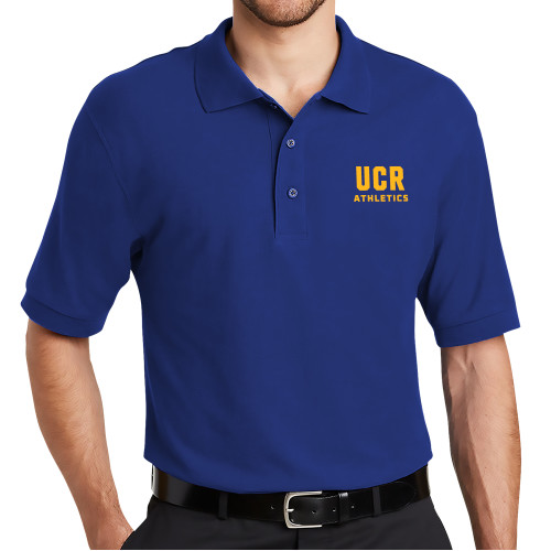 Youth Blue UC Riverside Highlanders Team Logo Stripes T-Shirt