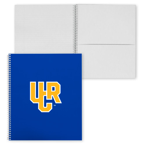  College Spiral Notebook w/Clear Coil - UCR Primary Logo
