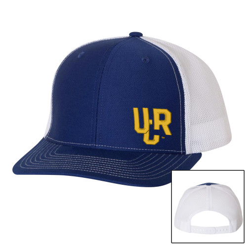  Richardson Royal/White Trucker Hat - UCR Primary Logo - 1 Color