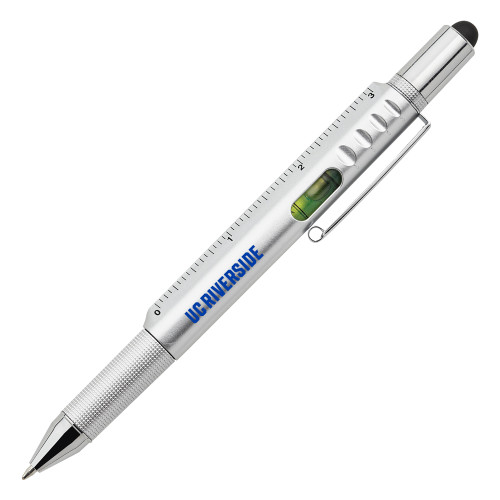  6 in 1 Silver Ballpoint Pen - UC Riverside