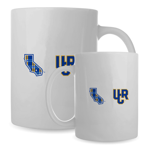 UC Riverside Full Color White Mug 15oz