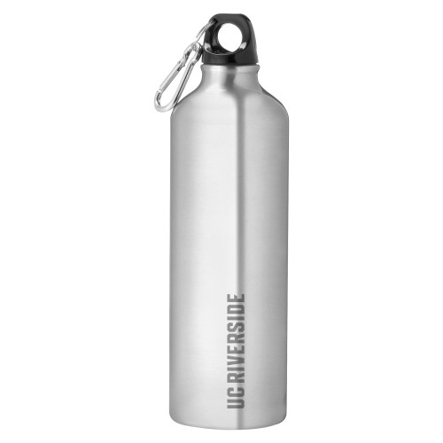  Venture Aluminum Silver Bike Bottle 26oz - UC Riverside Engraved