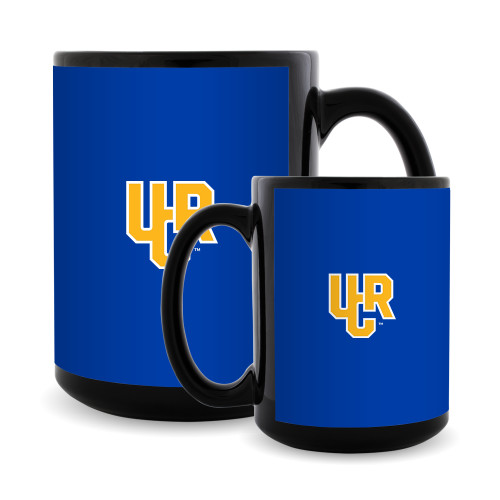  Full Color Black Mug 15oz - UCR Primary Logo