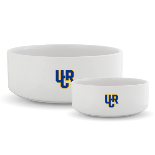  Ceramic Dog Bowl - UCR Primary Logo