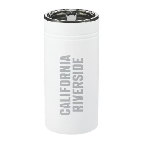  Sherpa Vacuum White Tumbler & Insulator 12oz - California Riverside Engraved