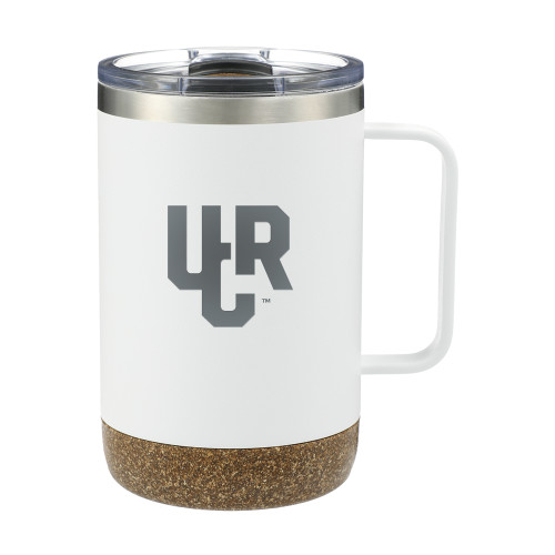  Valhalla Vacuum Insulated Camp White Mug 14oz - UCR Primary Logo Engraved
