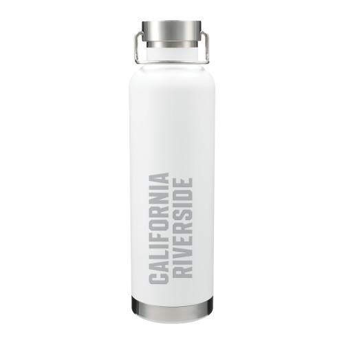  Thor Copper Vacuum Insulated White Bottle 32oz - California Riverside Engraved