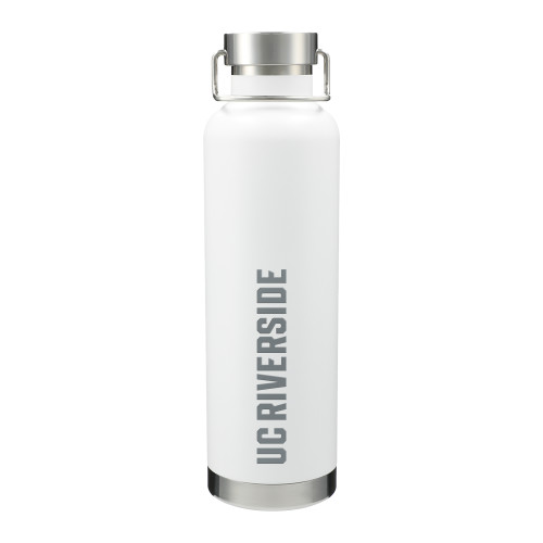  Thor Copper Vacuum Insulated White Bottle 32oz - UC Riverside Engraved