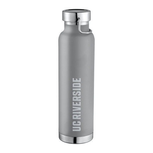  Thor Copper Vacuum Insulated Grey Bottle 22oz - UC Riverside Engraved