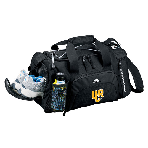  High Sierra Black Switch Blade Duffel - UCR Primary Logo