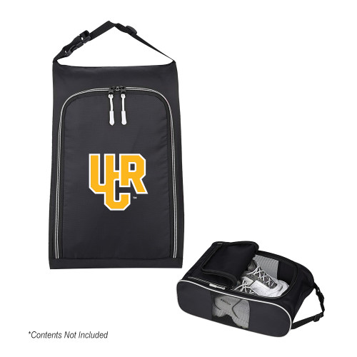 Crosstown Side Mesh Black Shoe Bag - UCR Primary Logo