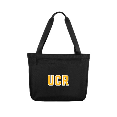 University of California UC Riverside The Highlanders Institutional Seal Tote Bag, Black