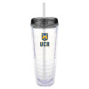Thumbnail image for  Tritan Double Wall Tumbler w/Charcoal Top 26oz